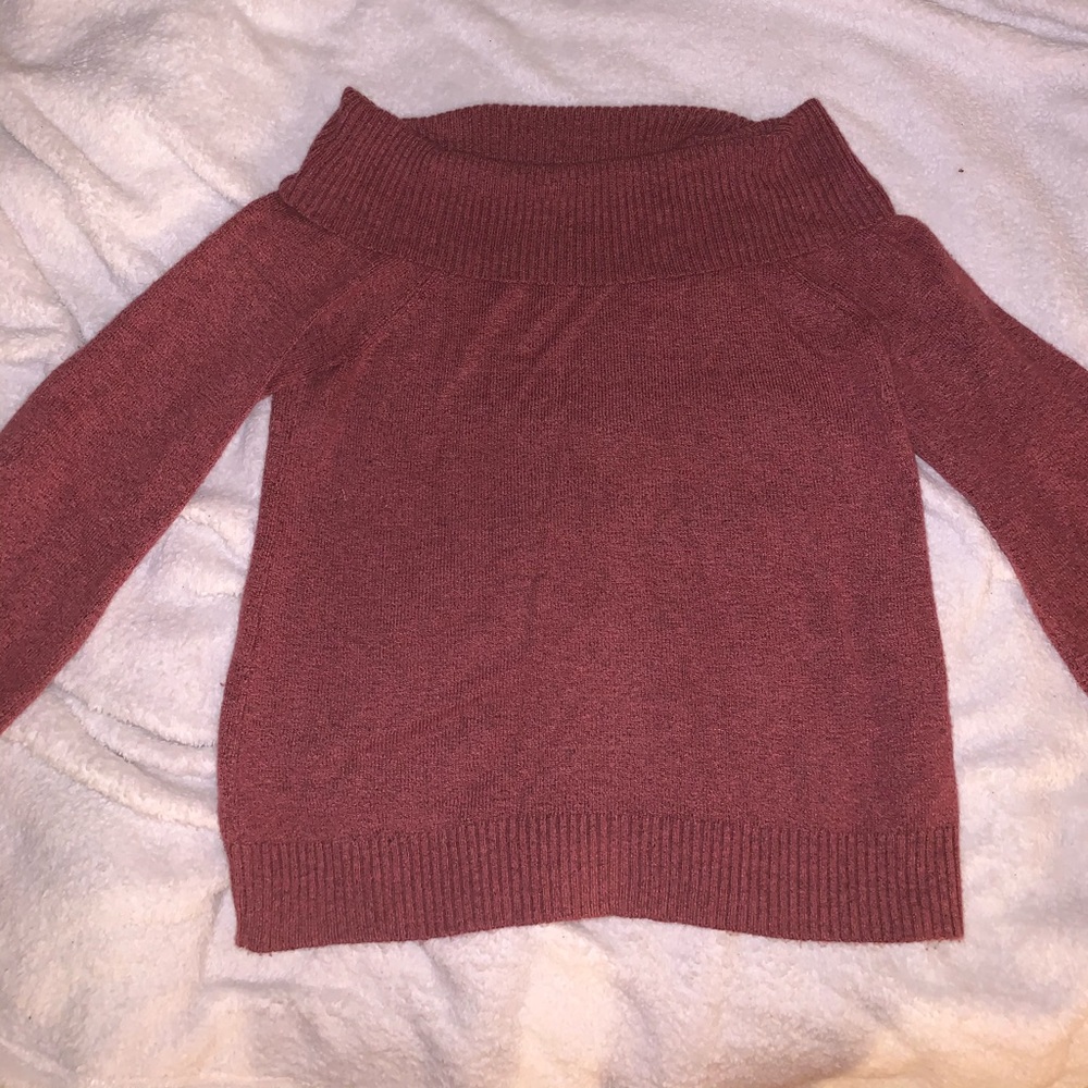 Red off the shoulder AE Top